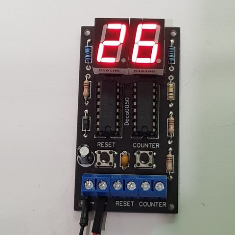 Modulo conta pezzi contatore elettronico digitale 099 alimentato a 12V